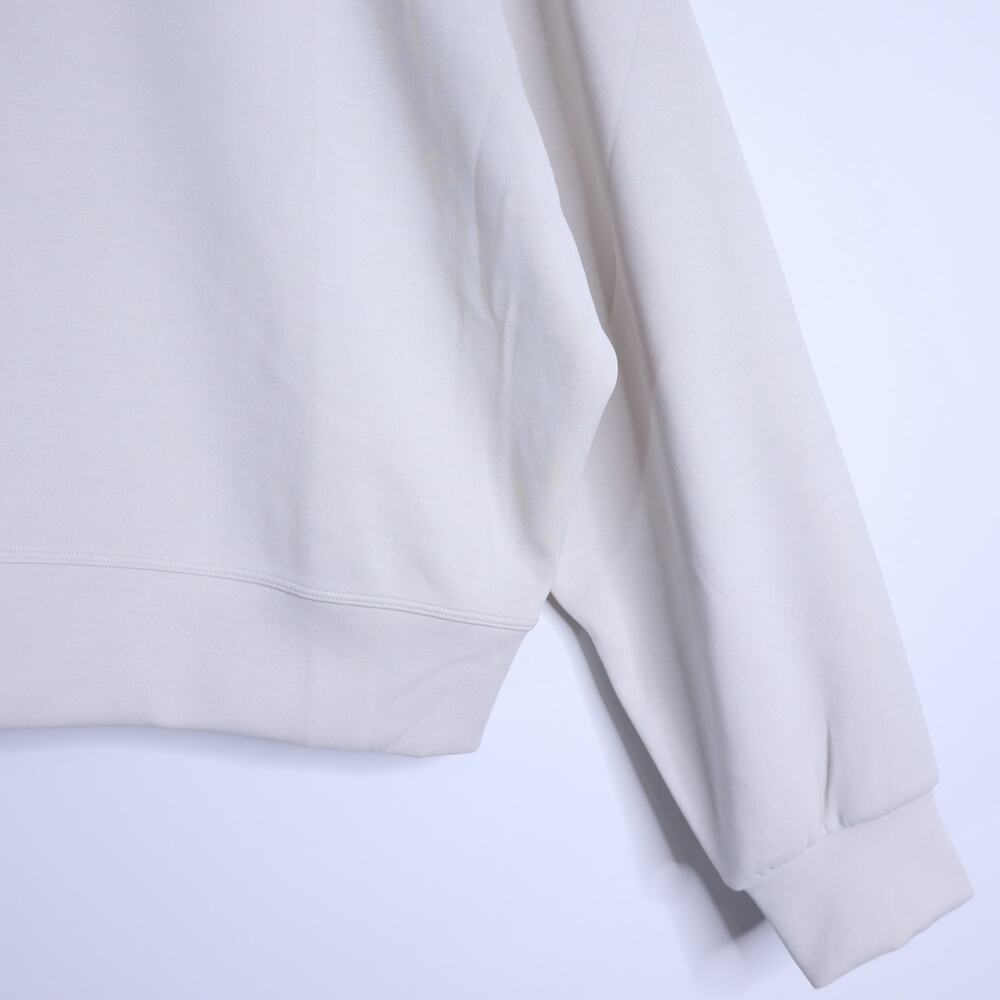 LULULEMON Perfectly Oversized Cropped Crew Sweatshirt Mojave Tan Women's 12 - Picture 4 of 8